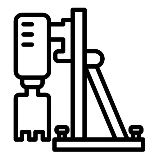 Diamond drilling icon